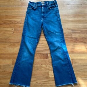 Mother Denim Women's Husler Ankle Fray Jeans Size 27 A11